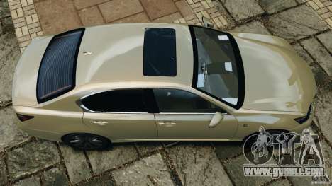 Lexus GS350 2013 v1.0 for GTA 4
