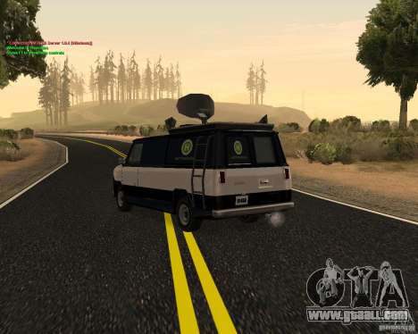 New News Van for GTA San Andreas