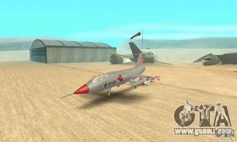 F-104 Starfighter Super (grey) for GTA San Andreas