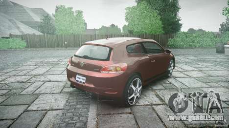 Volkswagen Scirocco 2.0 TSI for GTA 4