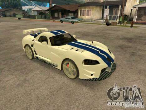 Dodge Viper from MW for GTA San Andreas