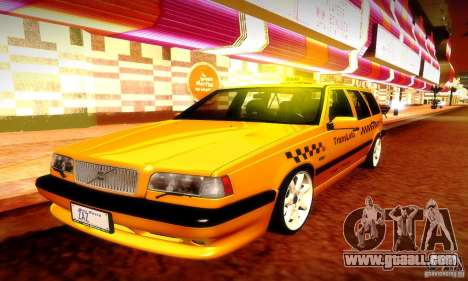 Volvo 850 R Taxi for GTA San Andreas
