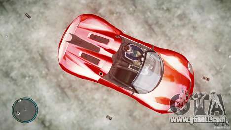 Porsche 918 Spyder Concept for GTA 4