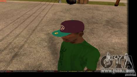 Baseball Cap with the logo of the band HIM for GTA San Andreas