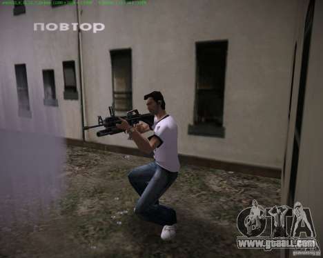 M-16 from Scarface for GTA Vice City