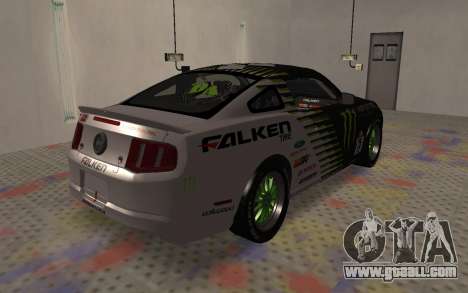 Ford Mustang GT Falken Monster 2010 v2.0 for GTA San Andreas
