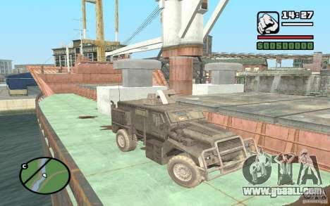 Military truck for GTA San Andreas