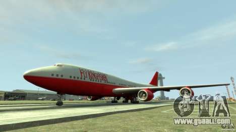 Fly Kingfisher Airplanes without logo for GTA 4