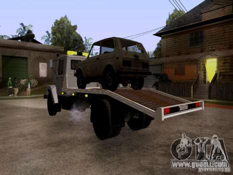 GAZ 3309 tow truck for GTA San Andreas