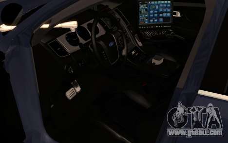 Ford Taurus Interceptor Unmarked 2013 for GTA San Andreas
