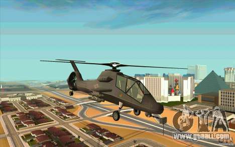 Sikorsky RAH-66 Comanche default grey for GTA San Andreas