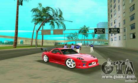 Mazda RX7 Charge-Speed for GTA Vice City