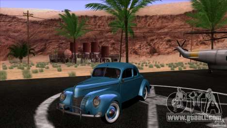 Ford Deluxe Coupe 1940 for GTA San Andreas