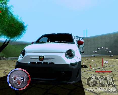 Fiat 500 Abarth for GTA San Andreas