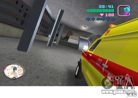 Ford Econoline E350 Ambulance for GTA Vice City