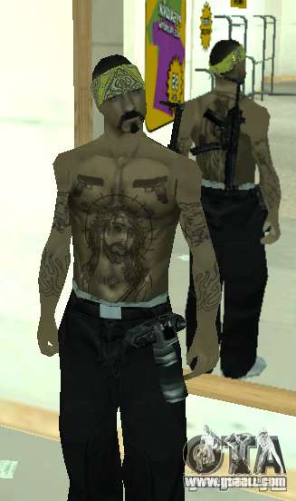 Vagos Gang Skins for GTA San Andreas