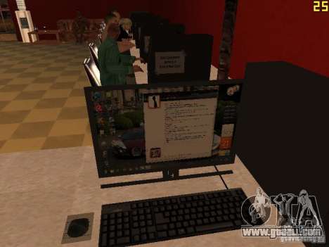 Ganton Cyber Cafe Mod v1.0 for GTA San Andreas