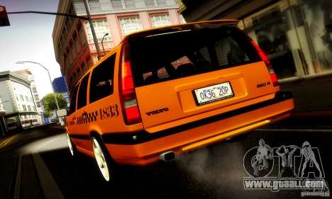 Volvo 850 R Taxi for GTA San Andreas