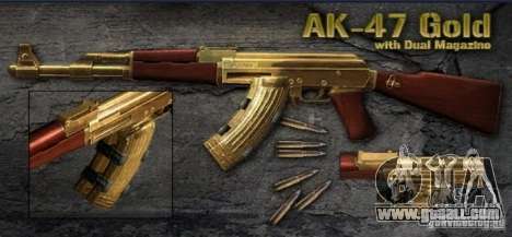 [Point Blank] AK47 Gold for GTA San Andreas