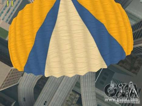 Parachute from TBOGT v2 for GTA San Andreas