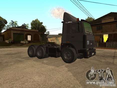 5336 MAZ truck for GTA San Andreas
