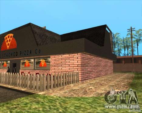 New pizzeria in IdelWood for GTA San Andreas