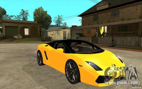 Lamborghini Gallardo LP560 Bicolore for GTA San Andreas