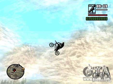 Flying bikes for GTA San Andreas