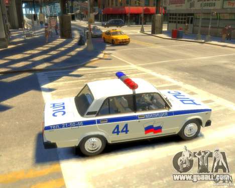 Vaz-2105 police for GTA 4