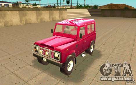 Land Rover Defender 90SW for GTA San Andreas