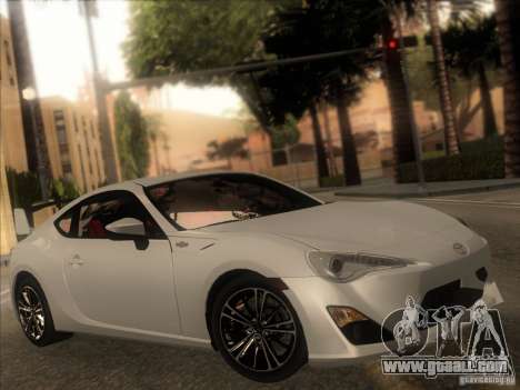 Toyota GT86 2012 for GTA San Andreas