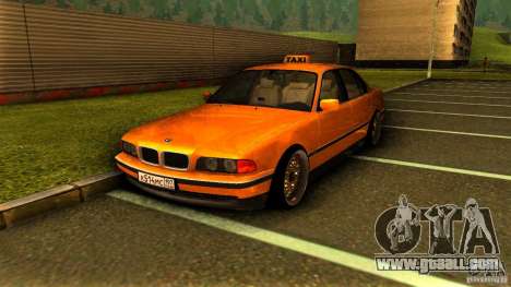 BMW 730i Taxi for GTA San Andreas