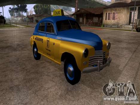 GAZ M20 Pobeda Taxi for GTA San Andreas