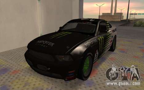 Ford Mustang GT Falken Monster 2010 v2.0 for GTA San Andreas
