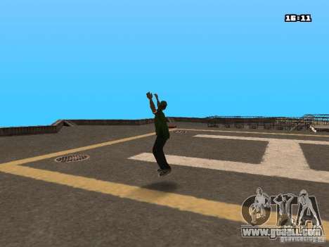 Parkour Mod for GTA San Andreas