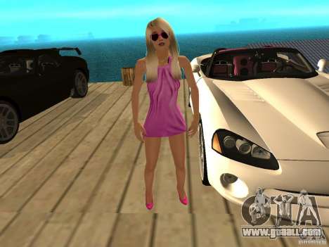 Mia Pinky for GTA San Andreas