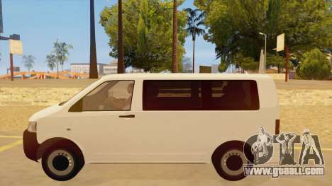 Volkswagen Transporter T5 Facelift 2011 for GTA San Andreas