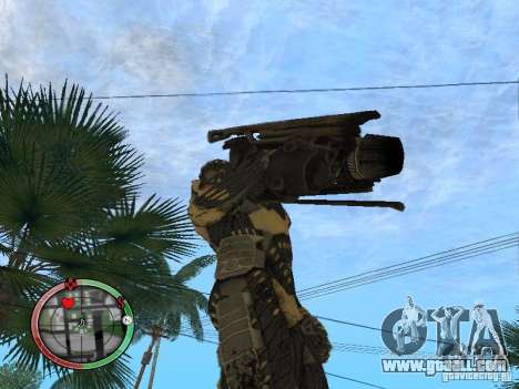 Alien weapons from Crysis 2 v2 for GTA San Andreas