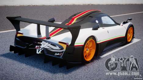Pagani Zonda R 2009 Italian Stripes for GTA 4