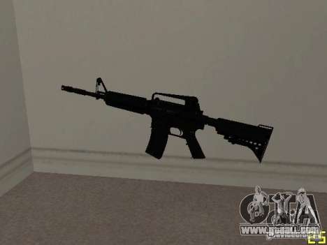 M4 MOD v1 for GTA San Andreas