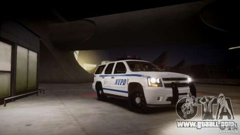 Chevrolet Tahoe 2012 NYPD for GTA 4