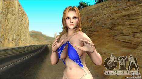 Tina Bathsuit Dead Or Alive 5 for GTA San Andreas