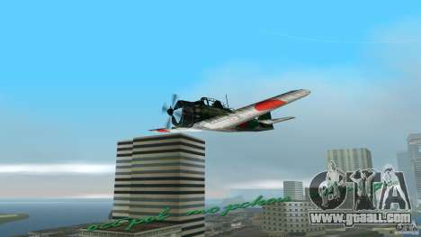 Zero Fighter Plane for GTA Vice City