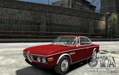 BMW 3.0 CSL E9 1971 for GTA 4
