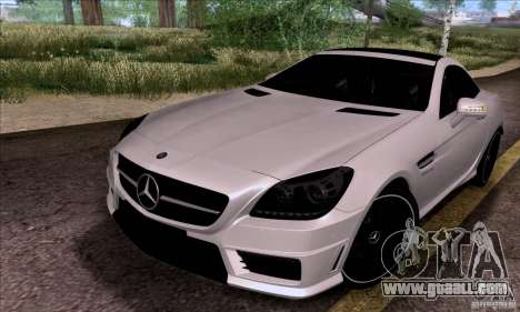 Mercedes Benz SLK55 R172 AMG for GTA San Andreas