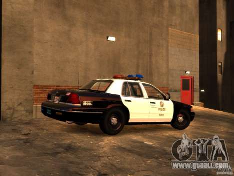 Ford Crown Victoria LAPD v1.1 [ELS] for GTA 4