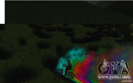 Bike Smoke for GTA San Andreas
