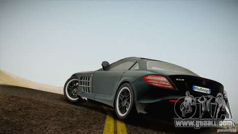 Mercedes SLR McLaren 722 Edition Final for GTA San Andreas