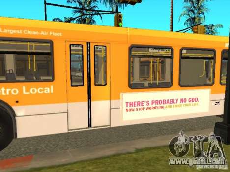 New Flyer D40LF for GTA San Andreas