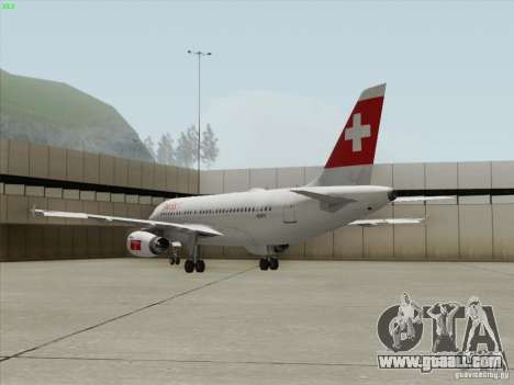 Airbus A319-112 Swiss International Air Lines for GTA San Andreas